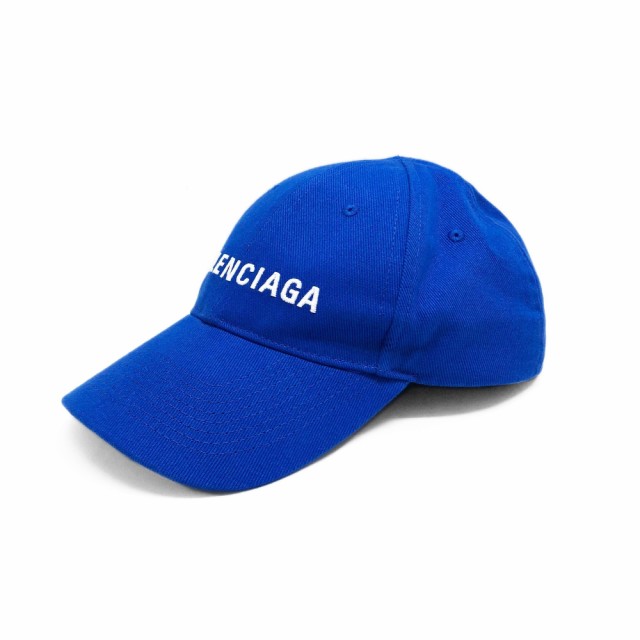 産地直送品 BALENCIAGA キャップ ブルー Lサイズ 青 - 帽子